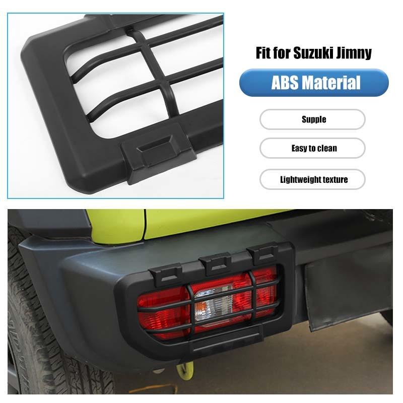 Автомобиль ABS задние фонари задние фонари декоративные крышки задние фонари защитные крышки для Suzuki Jimny 2019 Up Car внешние аксессуары