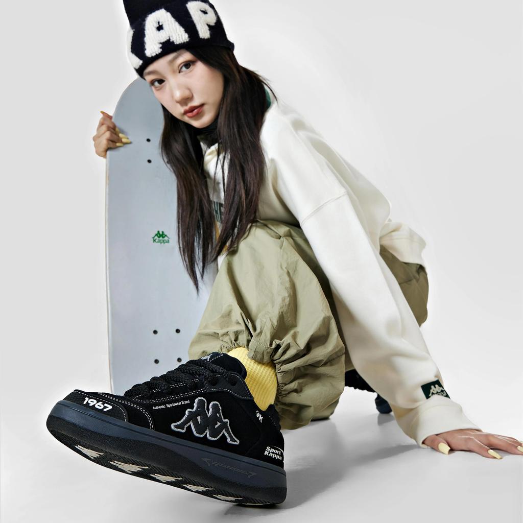 Kappa Cruise Skateboarding Black (Unisex) Skate Shoes K0DZ5CC02F 990