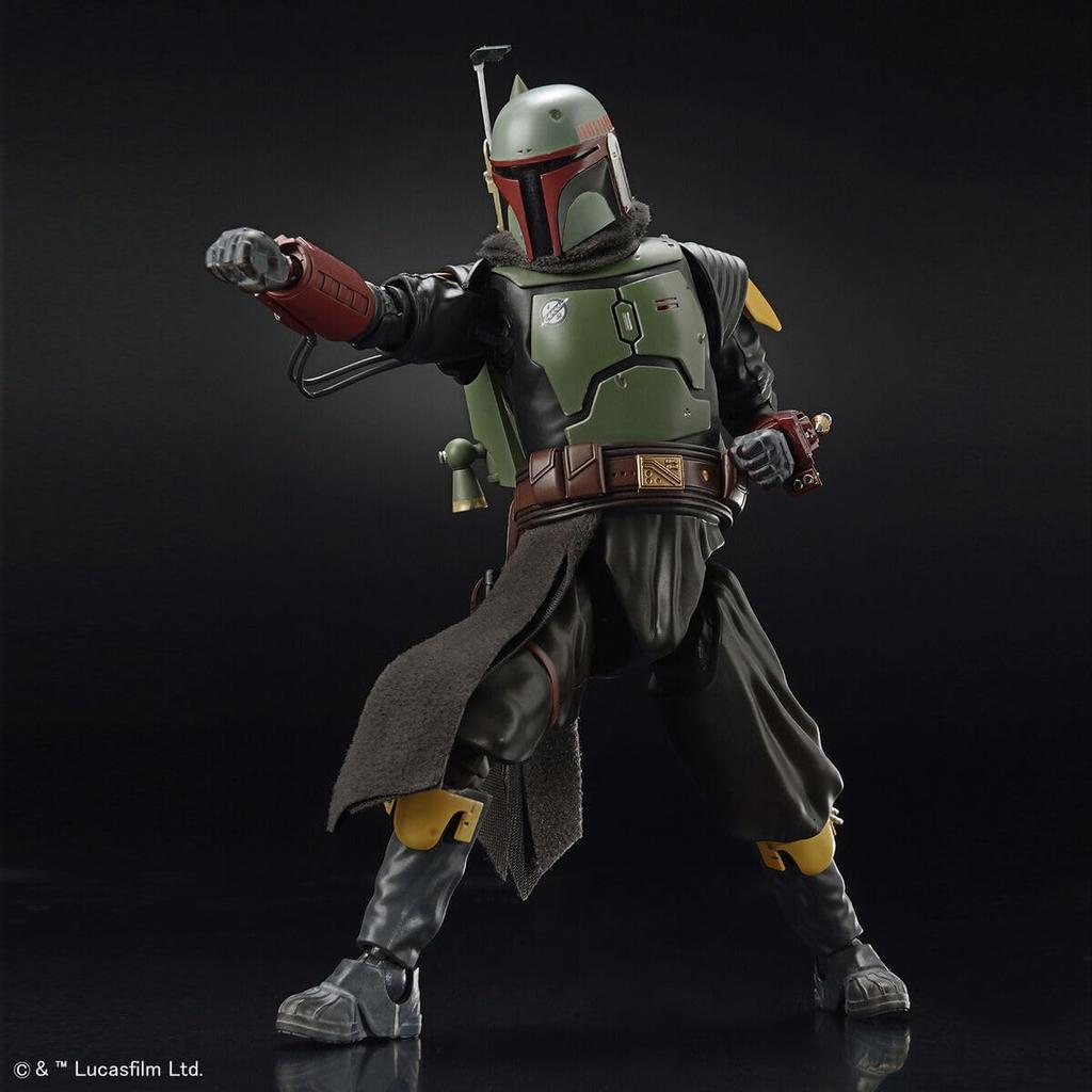 Star The Mandalorian The Boba Fett Scale Plastic Model Wars (STAR WARS Mandalorian) 1/12 Color-coded