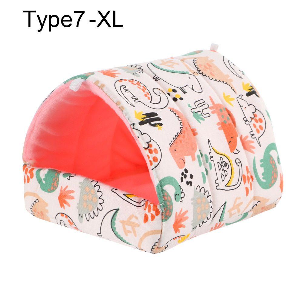 Cute Mini Cage Comfortable Winter Guinea Pig Nest Small Animal Sleeping Bed Warm Mat Hamster House