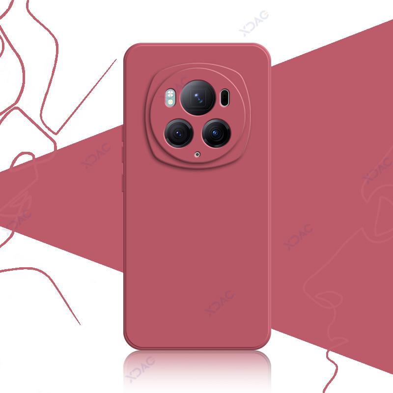 Роскошные чехлы для Honor Magic 6 Pro Ultimate Magic6Pro Magic6Ultimate 5G жидкий мягкий силиконовый защитный корпус для телефона