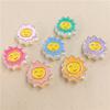 Капельное масло Материал Акрил Мода 5 шт. Креативные подвески Милые украшения ручной работы Изготовление браслетов Ожерелья Кролик Солнце Форма Бусины Аксессуары