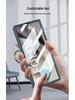 Тонкий складной чехол с кольцом-держателем для Samsung Galaxy Z Fold6