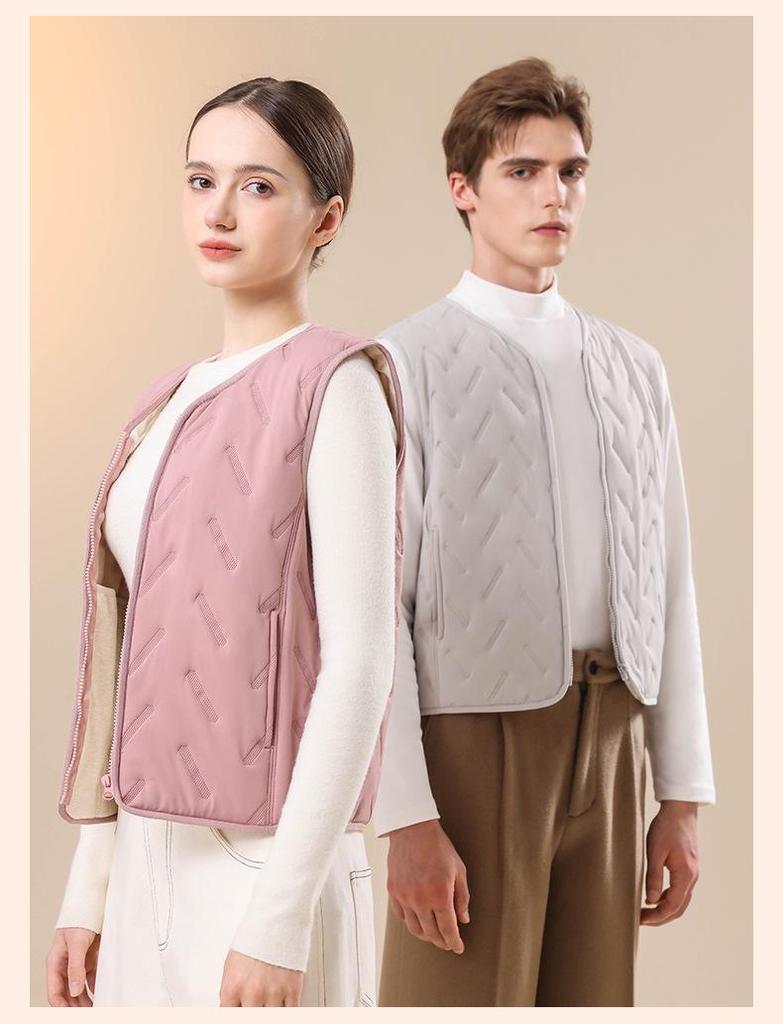 Унисекс жилет из шерсти и флиса: Ветрозащитный, Теплый и Модный для Осени и Зимы