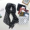 Niche Personality Matching Polka Dot Printed Oversleeve Scarf Women's Trend All-Match Decorative Neck Scarf Hair Band Ribbon