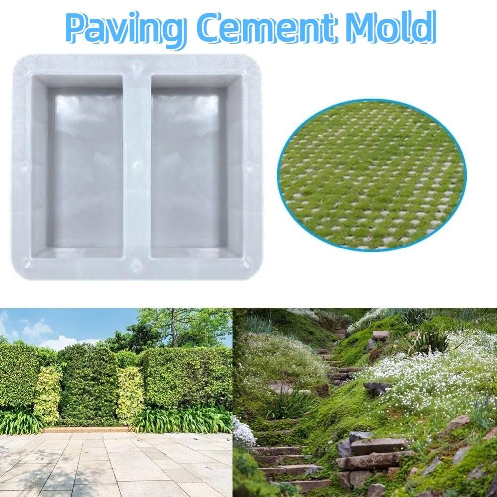 Reusable Paving Cement Mold 20x10cm Cement Brick Mould Brick Stone Mold Home Path