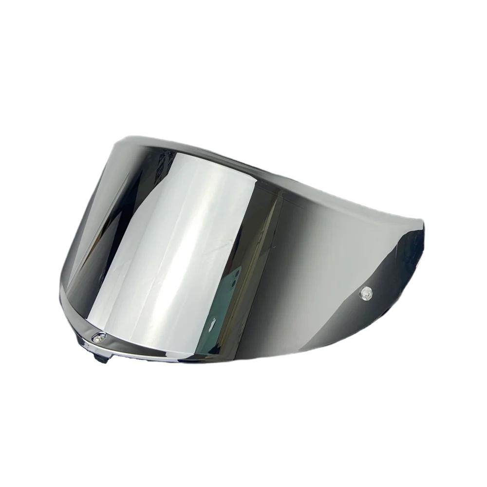 Helmet Visor for AGV K6 K6S Motorcycle Helmet Glasses Motorbike Helmet Discoloration Lens K6 Visor