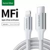 Ugreen Сертифицированный MFI кабель Type-C на Lightning с поддержкой быстрой зарядки PD