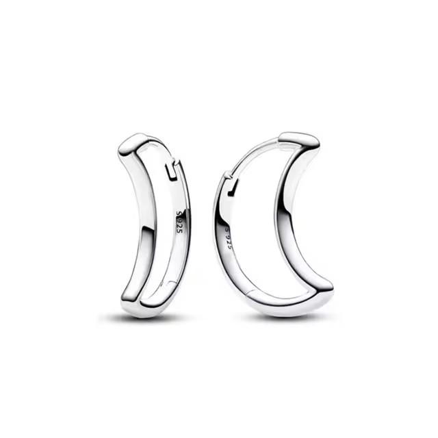 Набор сережек из стерлингового серебра 925 пробы "Звезда и Луна", Дизайн с инкрустацией Солнце, Луна, Звезда/Цирконий, Винтажные Стильные Пусеты и Серьги-Хуги для Женщин