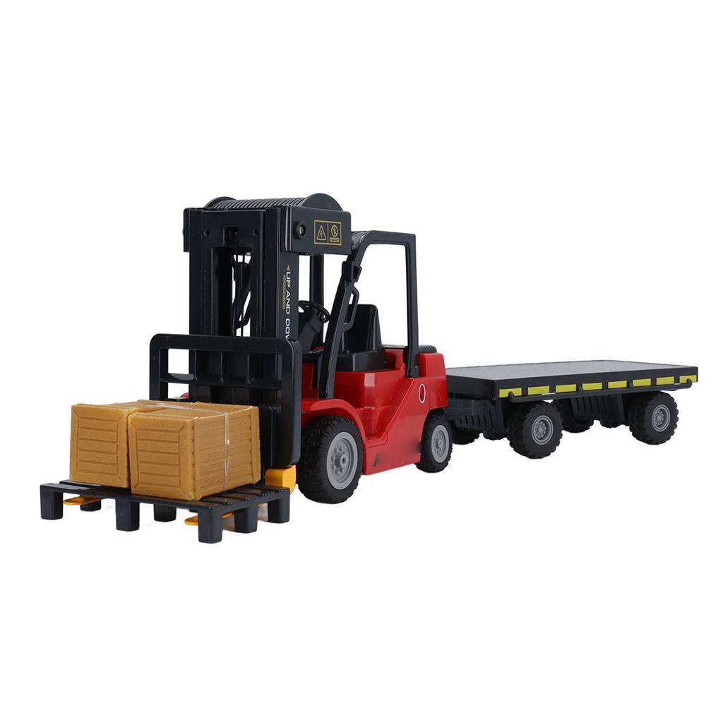 RC Forklift Toy 1:14 Scale Forklift Construction Toy Engineering Vehicle Model for Kids Children