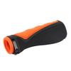 Soft Rubber Cycling Handle Grips Orange Black Electric Scooter Handlebar  Outdoor Sports