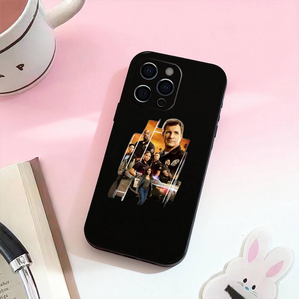 TV The R-rookie Phone Case For iPhone 17,16,15,14,13,12,11 Plus,Pro Max,Soft Silicone Black Cover