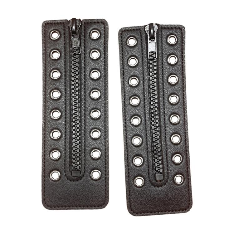 Водонепроницаемая шнуровка из ПУ-кожи на молнии, сменная, с 8 отверстиями, для мужской и женской обуви, ботинок, аксессуары