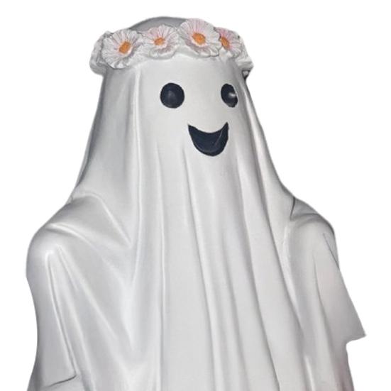 Статуя Собаки-Призрака Хэллоуин Фигурка Призрака и Собаки Смола