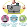 Padded Head Support Diaper Changer Travel Bag Waterproof Baby Diaper Changing Mat  Infant Care
