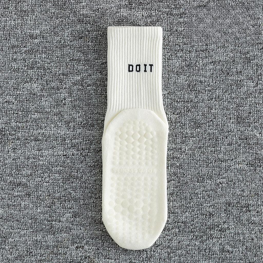 Женские фитнес-носки до щиколотки, модные носки средней длины для пилатеса и йоги, противоскользящие, влагоотводящие, дышащие, носки-следки для спортивных занятий