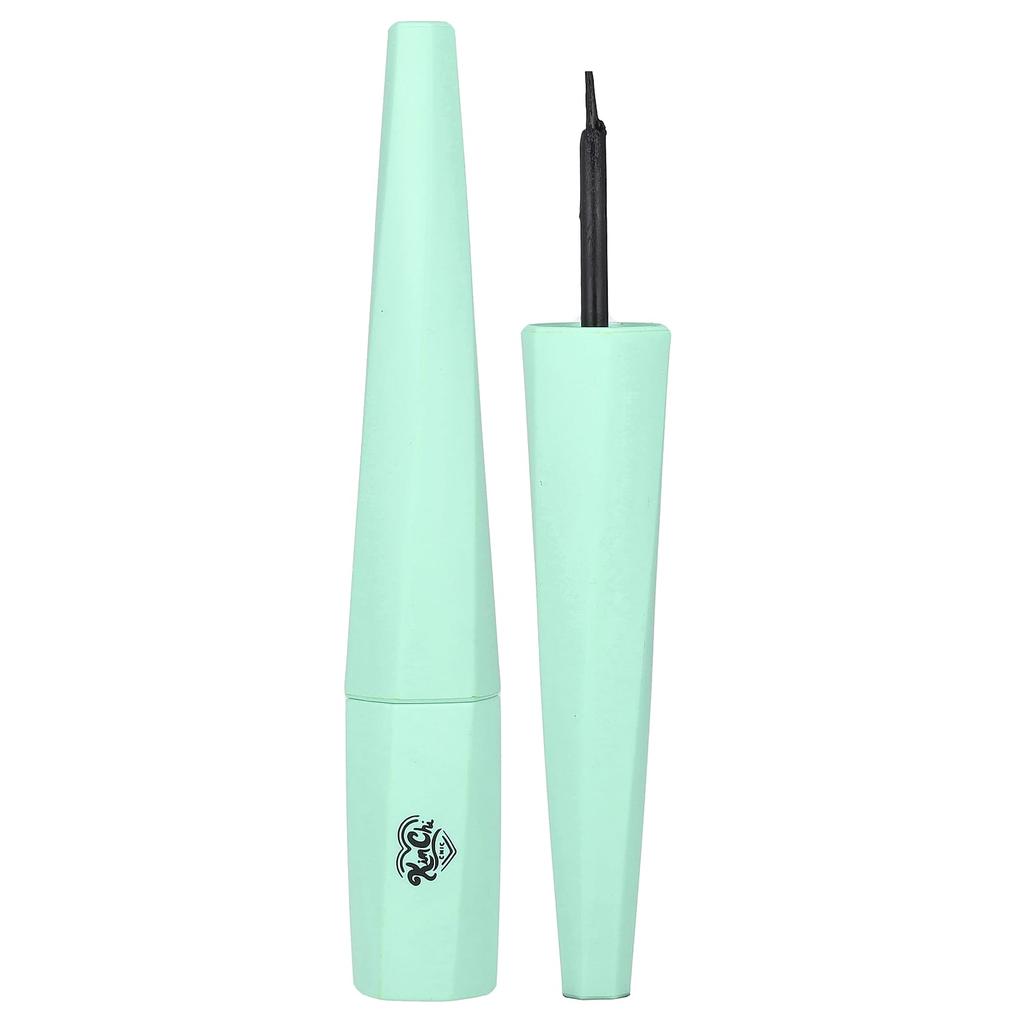 KimChi Chic Beauty, Stage Proof Liquid Liner®, 01 Classic Brush, Blackest Black, 0,1 жидких унций (3 мл)