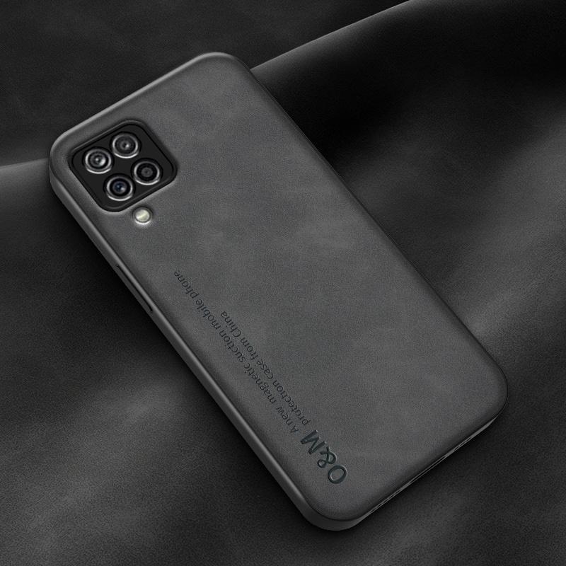 Роскошный Магнитный Для Кожаного Чехла Samsung Galaxy A12 A22 M12 M22 M32 4g Чехол Силиконовая Защита Автодержатель Чехол Для Телефона Coque