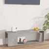 VidaXL TV Stand Concrete Grey 100x24x32 Cm Chipboard