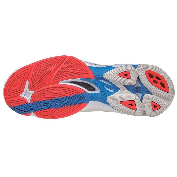 Mizuno Wave Lightning Neo Breathable Lightweight Durable Volleyball Shoes Unisex Shoes White Red V1GA200225