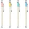 Шариковая ручка Pentel Гелевые чернила Гель Crena 0,5 мм BLN75L4STAMZ Черная 4