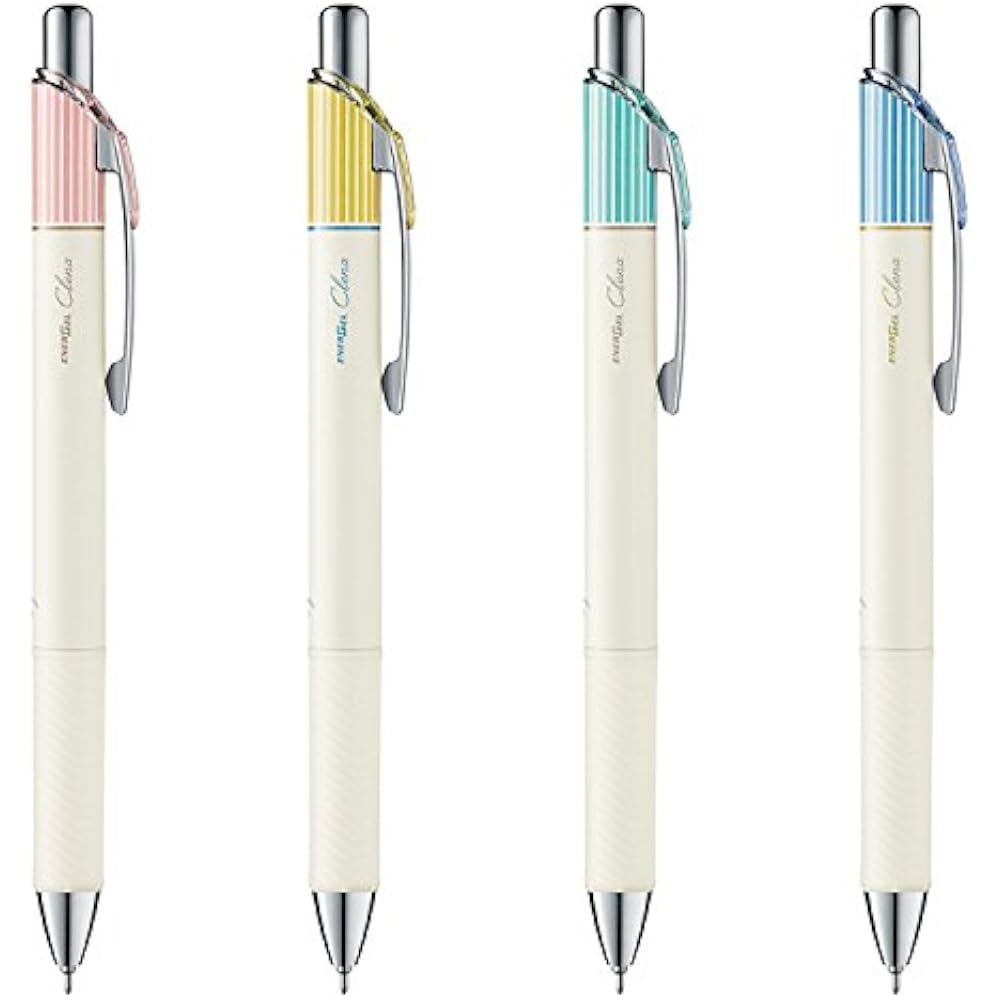 Шариковая ручка Pentel Гелевые чернила Гель Crena 0,5 мм BLN75L4STAMZ Черная 4
