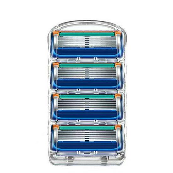 Универсальная ручная бритва с пятислойным держателем лезвий