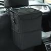 Складной автомобильный мусорный бак, подвесной автомобильный мусорный бак, герметичный автомобильный мусорный мешок, водонепроницаемый органайзер для грузовика, внедорожника, дома, офиса