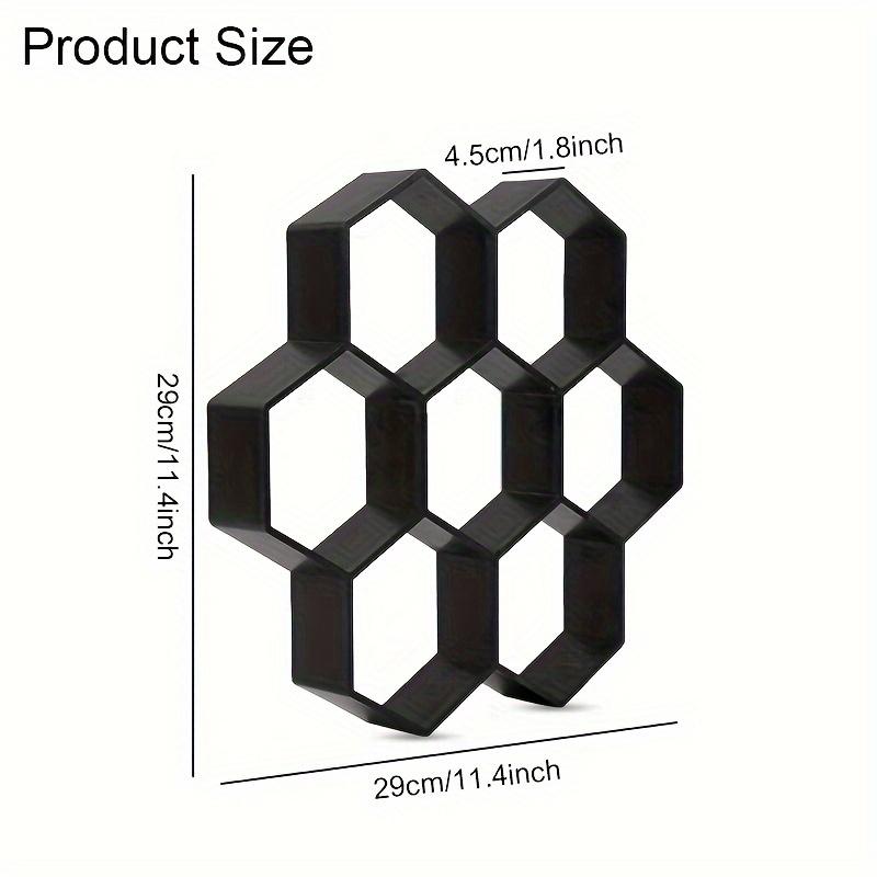 1 шт. Форма для садовой дорожки сделай сам - Инструмент для формовки цементного кирпича для мощения каменных дорожек. Идеально подходит для наружных пешеходных дорожек, ландшафтных проектов