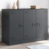 VidaXL Buffet Anthracite 99x39x73 Cm Steel, Cabinet, Sideboard, Storage Cabinet, Cabinets, Cupboard, Highboard, 841723