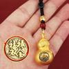 Hanging Gourd Rotating Keychain Feng Shui Car Keychain Cute Animals Zodiac Keychain  Decoration