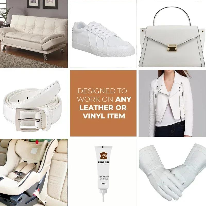 Кожа Жидкая Кожа Набор для Ремонта Краска Гель Очиститель Бытовая Химия Товары для Дома Сада 20мл Обувь Тапочки