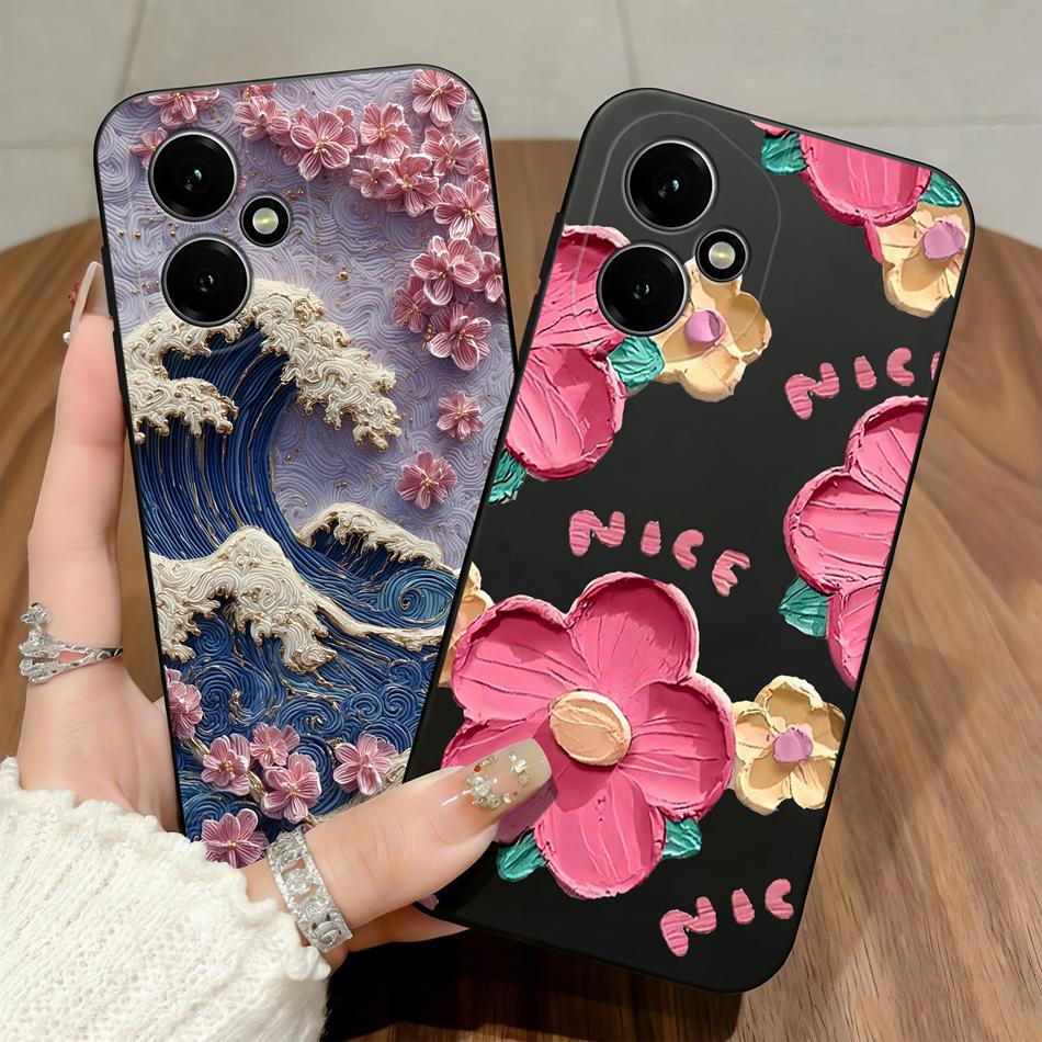 Мягкий чехол с леопардовым принтом для телефона Honor 400 Lite Pro Чехол для Honor 200 400 Smart Funda Противоударный Легкий Матовый Задние крышки