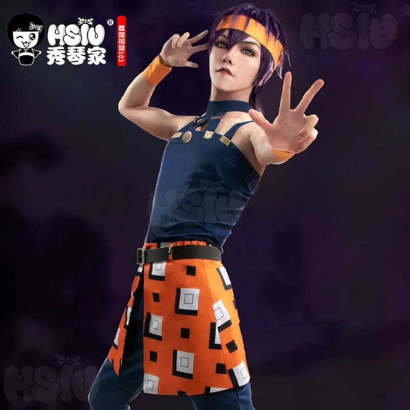 HSIU Anime Bizarre Adventure Cosplay Ghirga Narancia cosplay Clothing