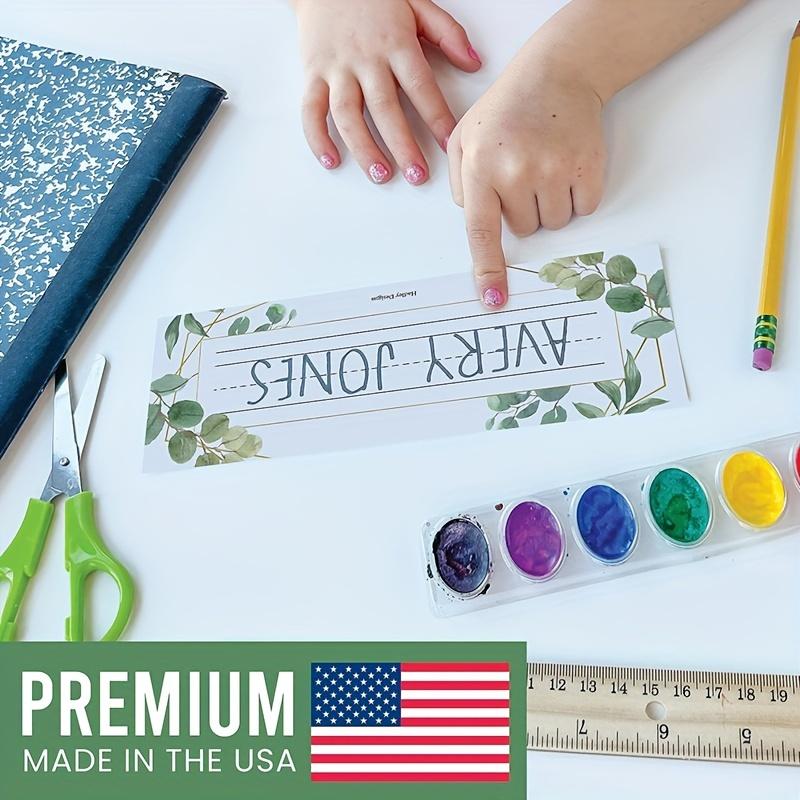 25 Pieces/set, Bohemian Style, Name Label, Suitable for Classroom Cubicle Desks, Name Brand, Classroom Desk Name Label