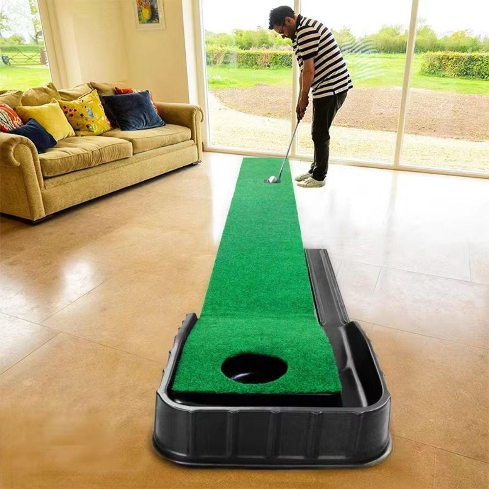 Fairway Trainer Putting Green Mat Auto Ball Return Golf Putter Trainer Golf Supplies