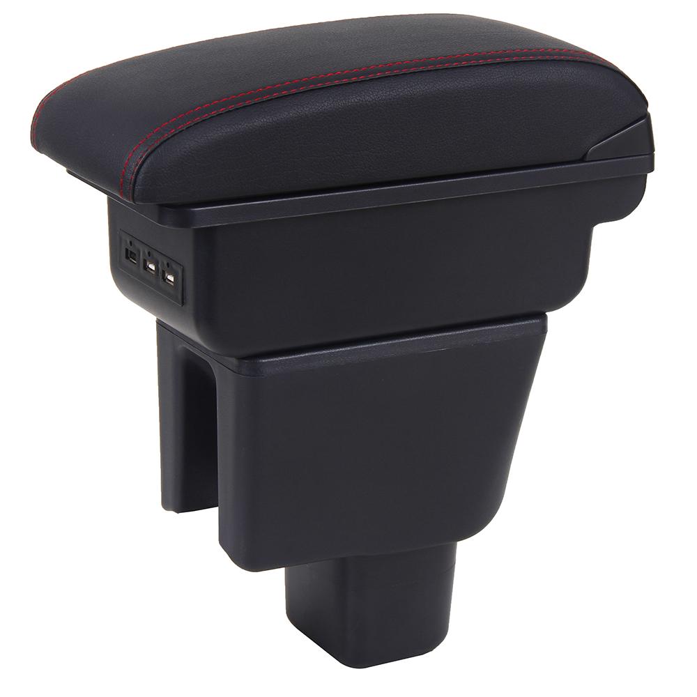 Для Honda BRV Для Honda BR-V Автомобильный подлокотник Центральный магазин Аксессуары для хранения контента Детали интерьера Зарядка через USB