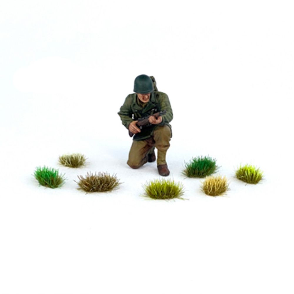 Plant Simulation Wargame Scenery Искусственный Цветочный Клок Неправильные Пучки Травы Макет Песочного Стола