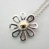 [Used] TIFFANY 925/750 Daisy Pendant/Necklace/j18-3