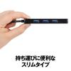 USB-концентратор BUFFALO PS5 iMac MacBook Air Pro, совместимый с TypeC Gen1, 4 порта, питание от шины, черный, тонкий дизайн, легкий, для удаленной работы, дома и работы