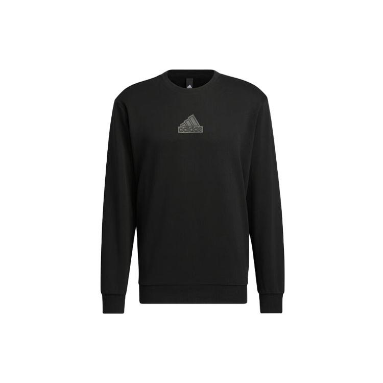 Adidas Sweatshirts Men's Black Crew Neck Moderate Regular IP4965