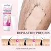 Hair Removal Cream, Rose EV Smooth and Flawless Hair Removal Cream 100g, Non Irritating, Smooth