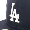 New Era Flat Visor MLB Los Angeles Size LOSDOD NVY 23J Cap, Dodgers, Navy, 8, 5950, SWHT,