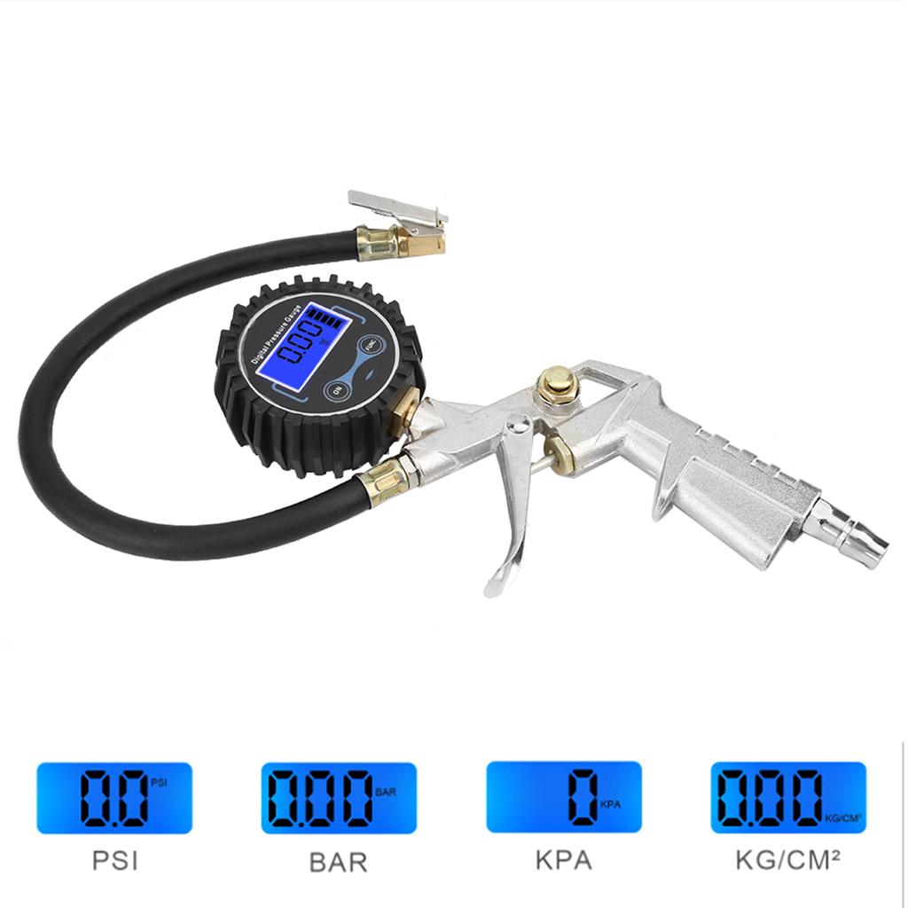 0200PSI Digital Air Tire Inflator High Accuracy Car Professional Pressure Gauge Meter