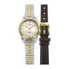 Watch MAIN STREET BOX SETS Pearl Dial Dial Stainless Steel Mineral Glass Quartz 38MM American Watch Brand TWG063400 Unisex Gold [TIMEX] [Item]