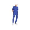adidas Италия Тиро Туристическая футболка Victory Blue Мужские Топы JY7056