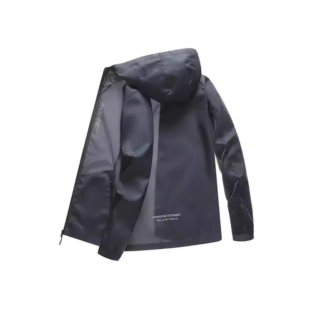 Мужская летняя солнцезащитная куртка — дышащая, из искусственного шелка, с защитой от ультрафиолета, идеально подходит для рыбалки на открытом воздухе.