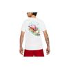 Sportswear Graphic Print Short Sleeve T-Shirt Men Tops White DD1265-100