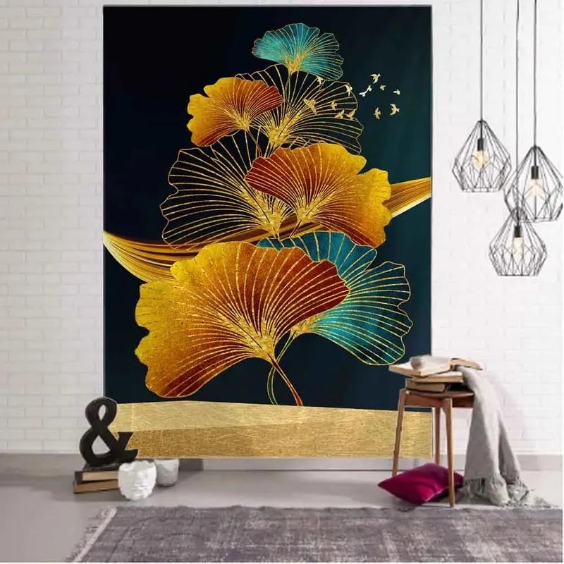 Винтажный настенный гобелен со слоном, украшение для офиса, гостиной, настенный гобелен для дома