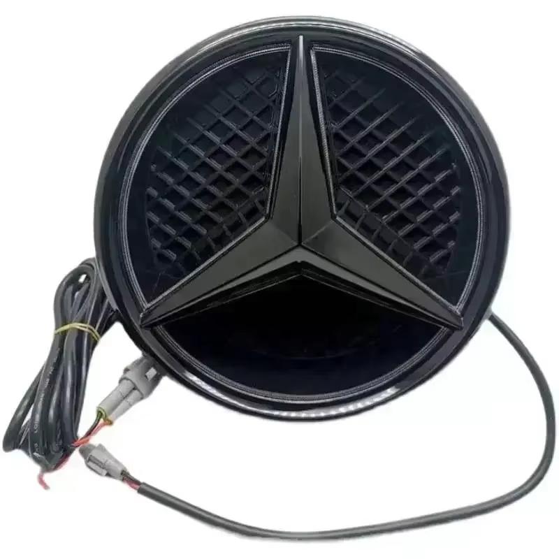 Car Front Grilled Star Light Emblem LED Illuminated Logo for Mercedes Benz GLC W205 W213 W204 CLA W253 GLK AMG B E Class ashtray